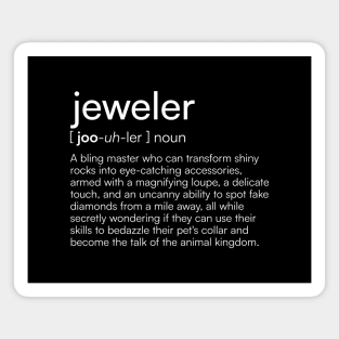 Jeweler definition Magnet